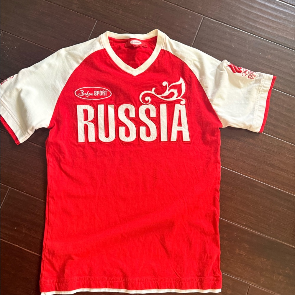 Russian Olympic Team Graphic T-Shirt Size S